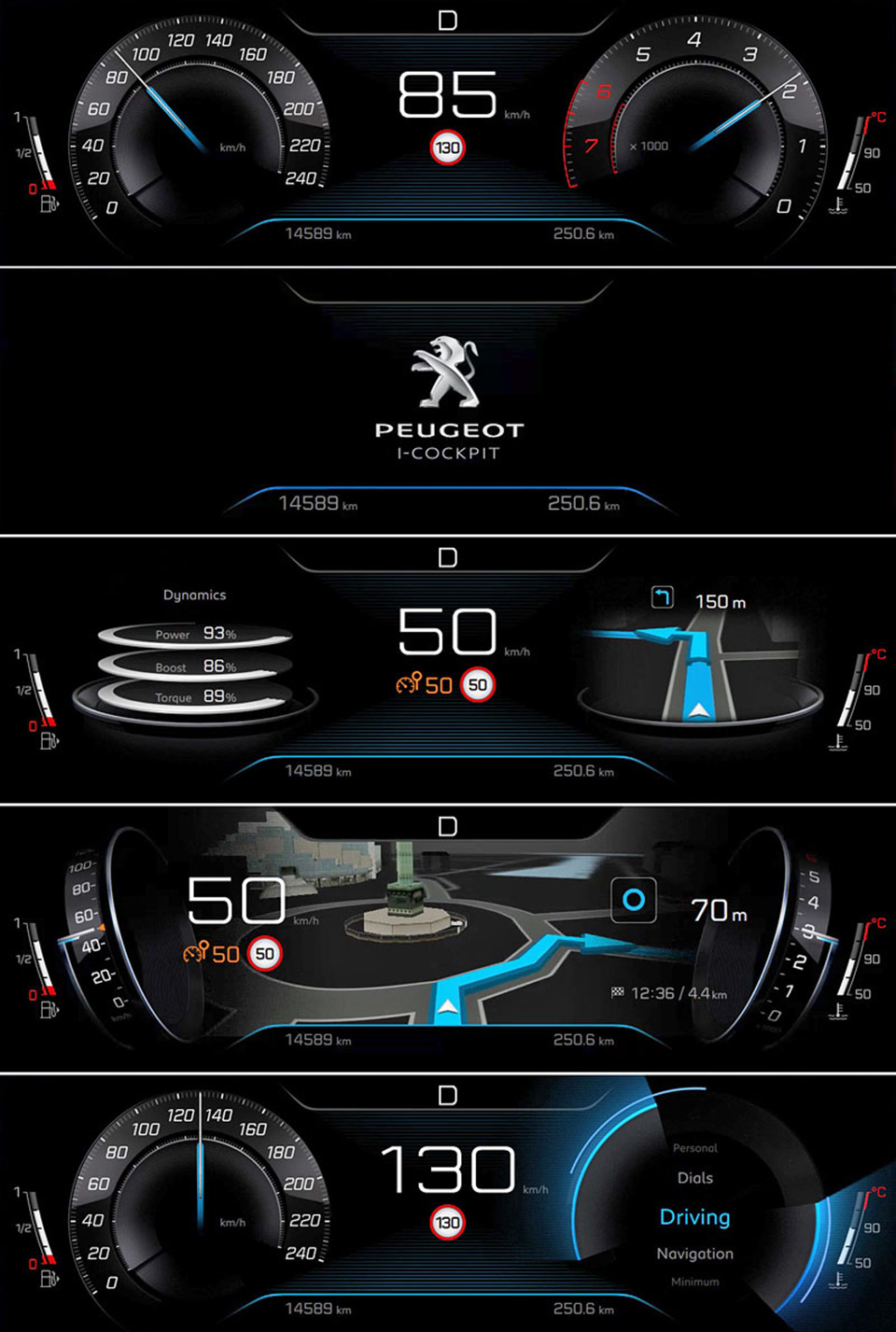 Peugeot dévoile le nouvel i-Cockpit de la Peugeot 3008 II